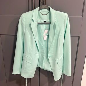 Soft Blazer With Removable Belt